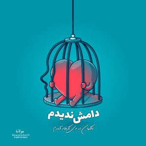عکس پروفایل دامش ندیدم، ناگهان در وی