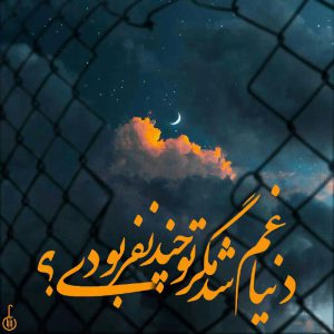 پروفایل عاشقانه دنیا را بردی همراهت به