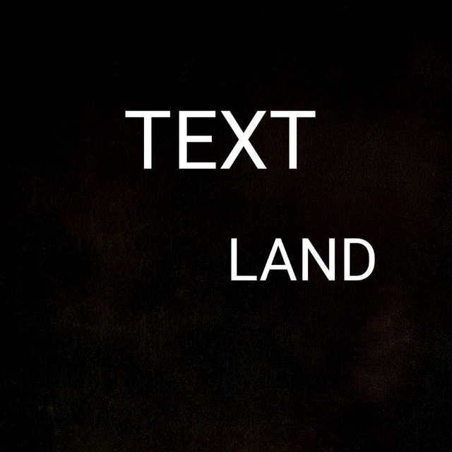 کانال تلگرام TeXT(^^)LAND